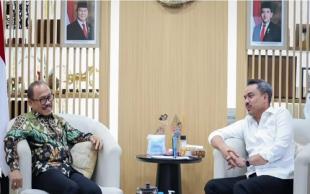 Tingkatkan Daya Saing UMKM Sulbar, Gubernur Temui Menteri UMKM