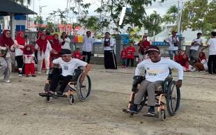 Lihat Nih, Serunya Ragam Lomba HUT RI oleh Kalangan Difabel