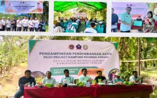 Pendampingan Pengembangan Akses Reforma Agraria oleh Kantor Pertanahan Mateng