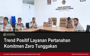Zero Tunggakan Layanan Pertanahan