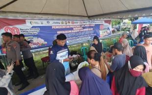 Pemprov dan Polda Sulbar Inisiasi Gerakan Pangan Murah di Car Free Day Mamuju