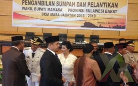 Lantik Bonggalangi Jadi Wakil Bupati Mamasa, Anwar Curhat Soal Pembangunan Infrastruktur