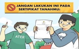 8 Hal yang Tak Boleh Dilakukan Pada Sertipikat Tanah