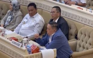 Salim S Mengga Paparkan Kondisi Sulbar di Senayan 