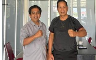 Panitia Kejuaraan Karate Open Tournament dan Festival Piala Gubernur Bertandang ke KONI Sulbar