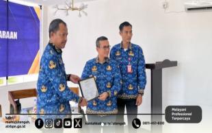 Bupati Mateng Hadiri Rakor Penyelenggaran Reforma Agraria 