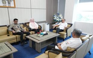 Merawat Sinergitas, Pimpinan DPRD Silaturrahmi dengan Gubernur Sulbar